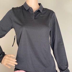Women’s long sleeve golf polo